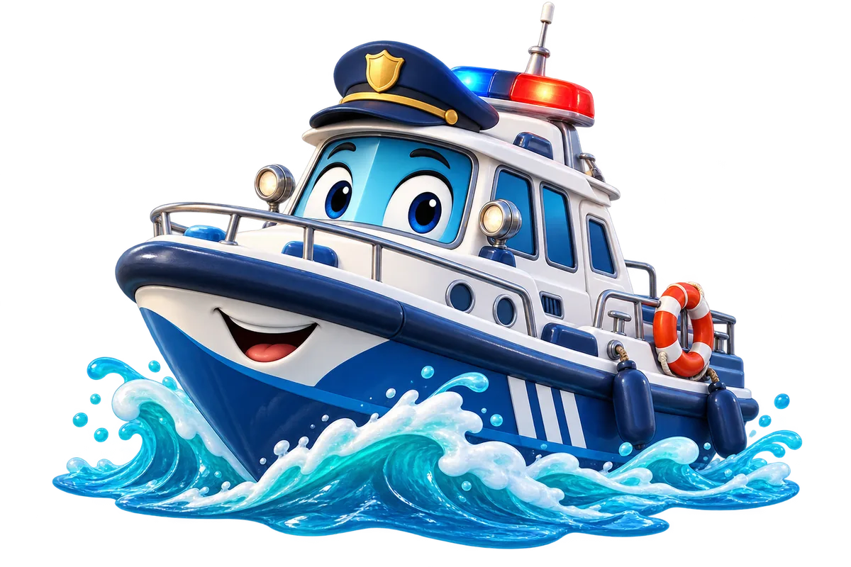 Marine police boat